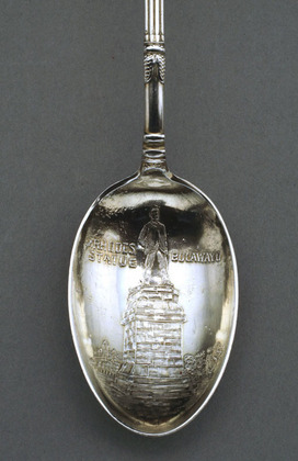 Silver Enamel Southern Rhodesia Teaspoon Set (6) - Cecil John Rhodes